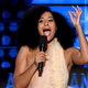 Tracee Ellis Ross speaks onstage during the 2018 American Music Awards on October 9, 2018 in Los Angeles, California.